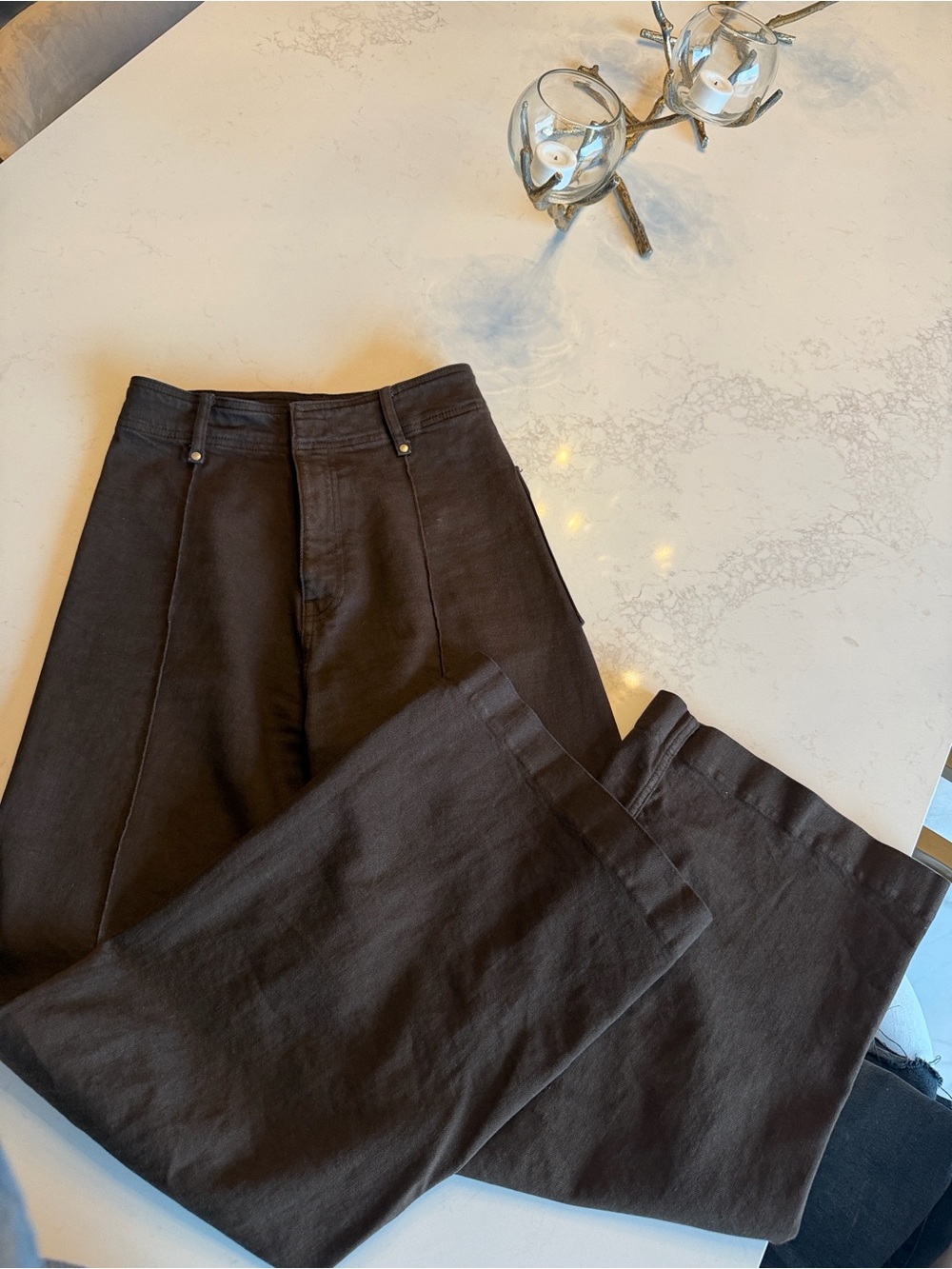 Zara Dark Brown marine straight  Jeans